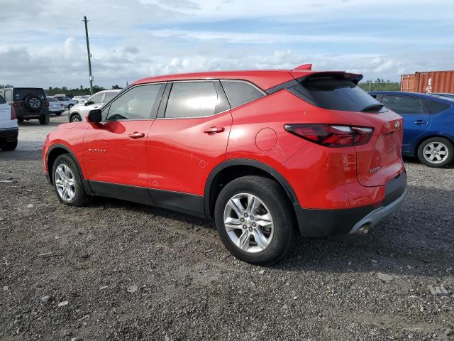 3GNKBBRA6MS509364 - 2021 CHEVROLET BLAZER 1LT RED photo 2