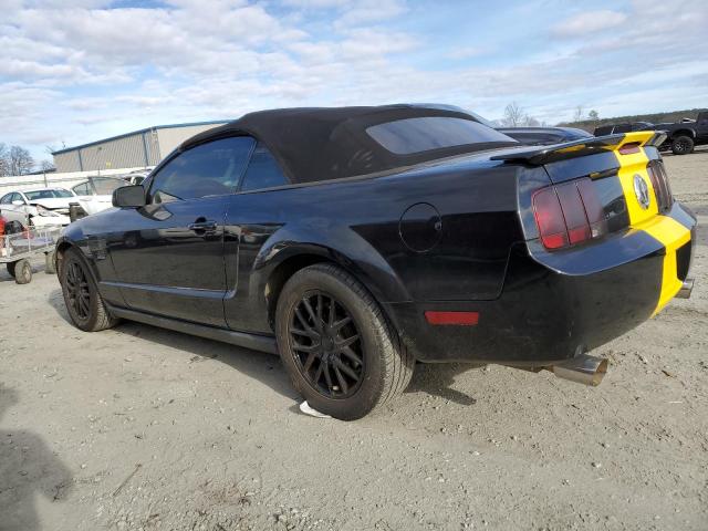 1ZVHT84N985105940 - 2008 FORD MUSTANG BLACK photo 2