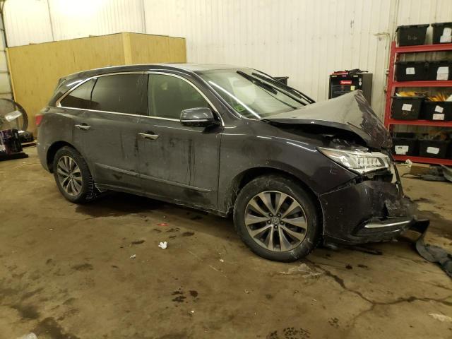 5FRYD3H46EB010331 - 2014 ACURA MDX TECHNOLOGY 灰色 照片 4