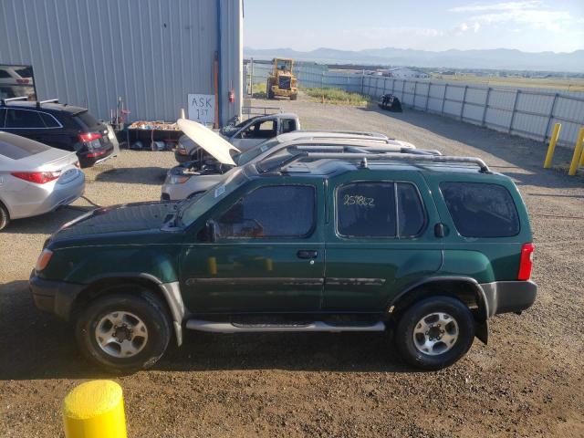 5N1ED28Y0YC553026 - 2000 NISSAN XTERRA XE GREEN photo 9