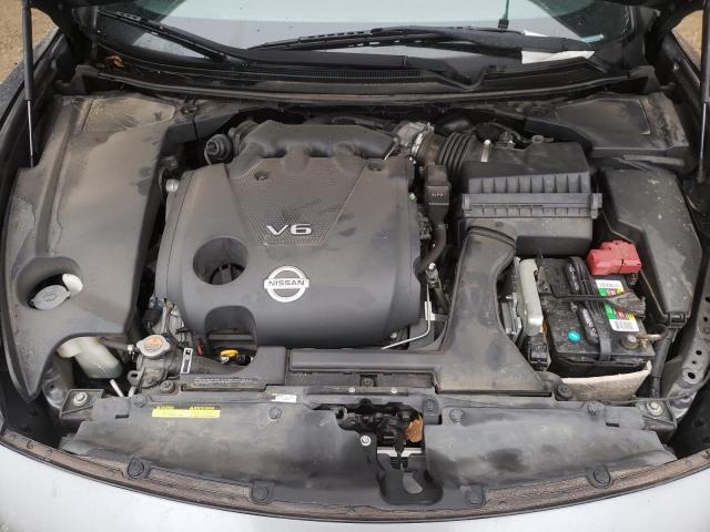 1N4AA5AP7EC499126 - 2014 NISSAN MAXIMA S GRAY photo 11