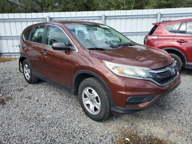 2HKRM3H36FH547085 - 2015 HONDA CR-V LX BROWN photo 4