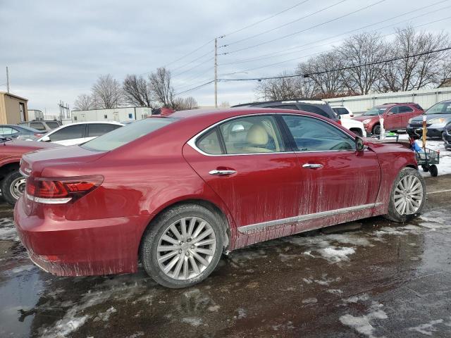 JTHCL5EF1H5028997 - 2017 LEXUS LS 460 RED photo 3