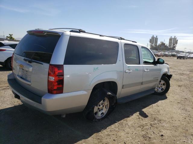 1GNSCJE02ER119757 - 2014 CHEVROLET SUBURBAN C1500 LT SILVER photo 3