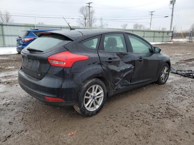 1FADP3K29JL281475 - 2018 FORD FOCUS SE BLACK photo 3