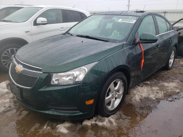 1G1PC5SB2E7139734 - 2014 CHEVROLET CRUZE LT GREEN photo 1