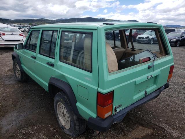 1J4FJ28S9TL208044 - 1996 JEEP CHEROKEE SE GREEN photo 3