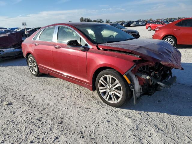 3LN6L2LU6ER814281 - 2014 LINCOLN MKZ HYBRID BROWN photo 4