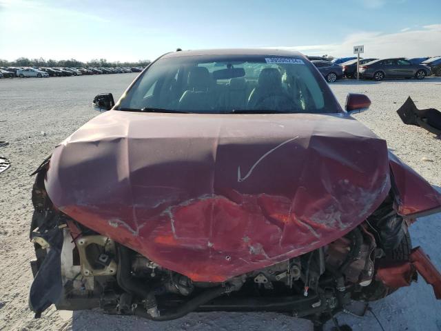 3LN6L2LU6ER814281 - 2014 LINCOLN MKZ HYBRID BROWN photo 5