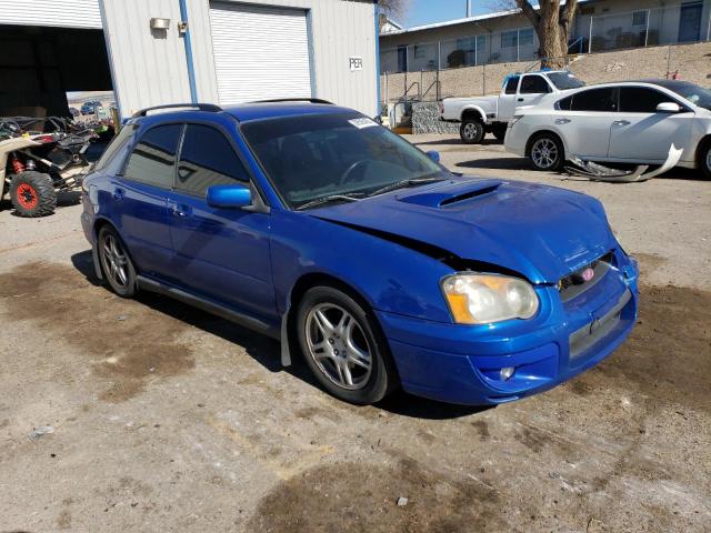 JF1GG29604G814228 - 2004 SUBARU IMPREZA WRX BLUE photo 4