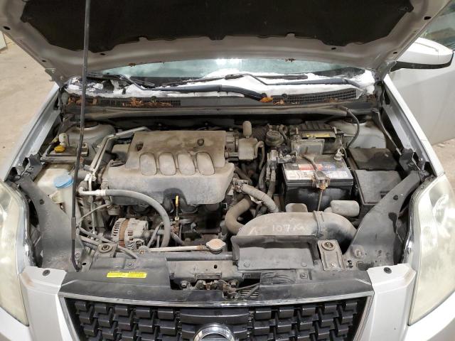 3N1AB61E69L690738 - 2009 NISSAN SENTRA 2.0 SILVER photo 11