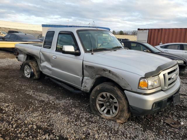 1FTYR14U67PA57381 - 2007 FORD RANGER SUPER CAB SILVER photo 4