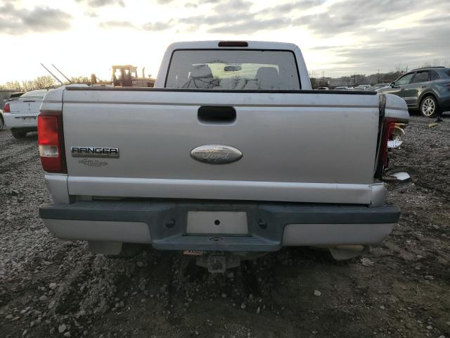 1FTYR14U67PA57381 - 2007 FORD RANGER SUPER CAB SILVER photo 6