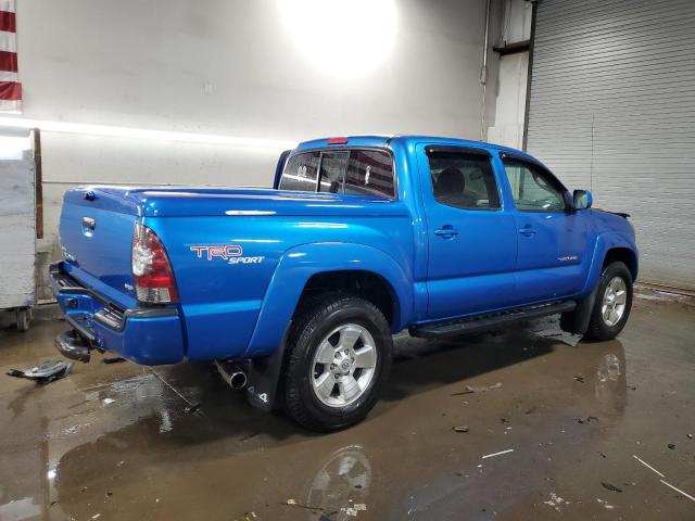 3TMLU4EN2BM072380 - 2011 TOYOTA TACOMA DOUBLE CAB BLUE photo 3