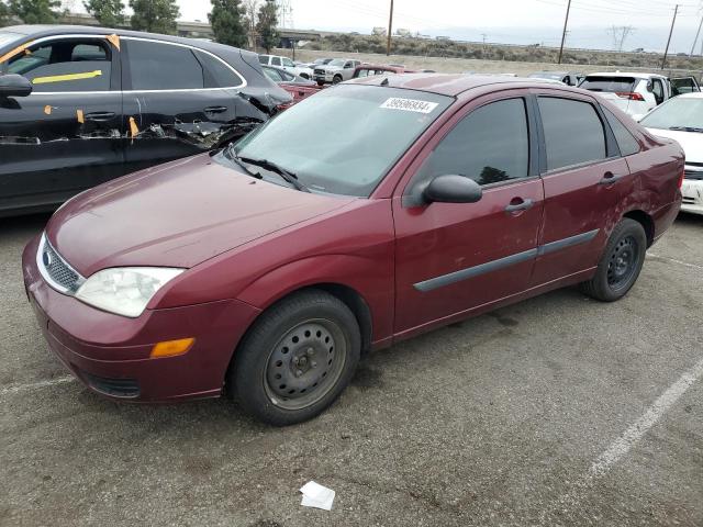 1FAFP34N17W106452 - 2007 FORD FOCUS ZX4 BURGUNDY photo 1