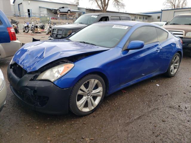 KMHHT6KD4AU038351 - 2010 HYUNDAI GENESIS CO 2.0T BLUE photo 1