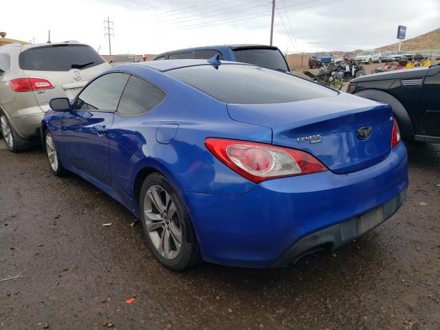 KMHHT6KD4AU038351 - 2010 HYUNDAI GENESIS CO 2.0T BLUE photo 2