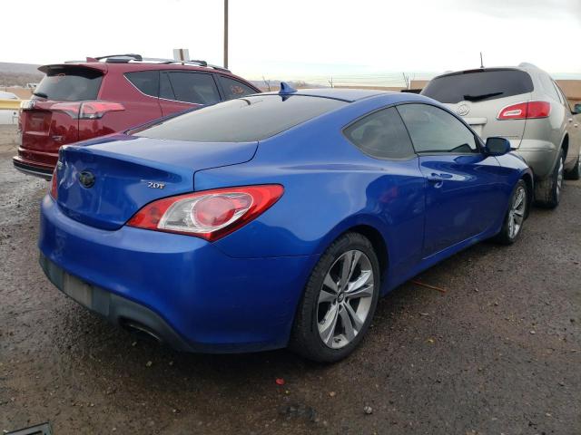 KMHHT6KD4AU038351 - 2010 HYUNDAI GENESIS CO 2.0T BLUE photo 3