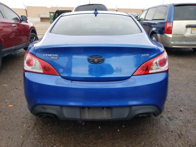 KMHHT6KD4AU038351 - 2010 HYUNDAI GENESIS CO 2.0T BLUE photo 6