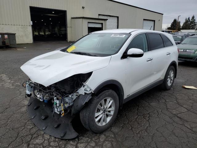 5XYPGDA31LG699132 - 2020 KIA SORENTO L WHITE photo 1