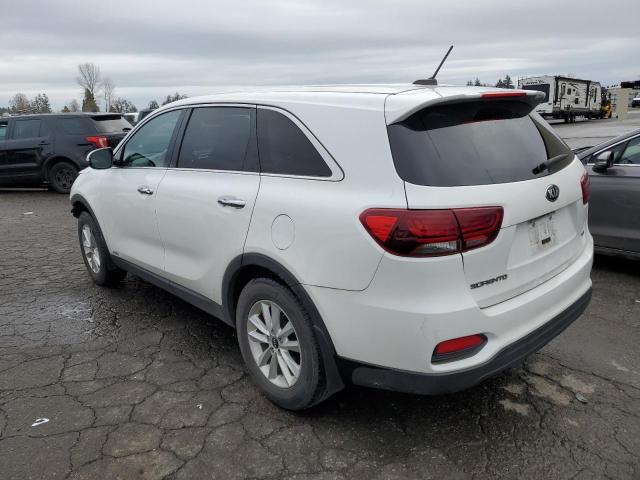 5XYPGDA31LG699132 - 2020 KIA SORENTO L WHITE photo 2