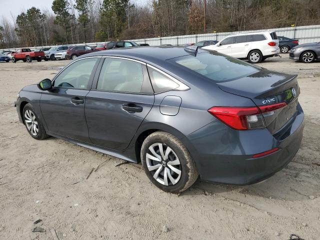 2HGFE2F25RH509057 - 2024 HONDA CIVIC LX GRAY photo 2