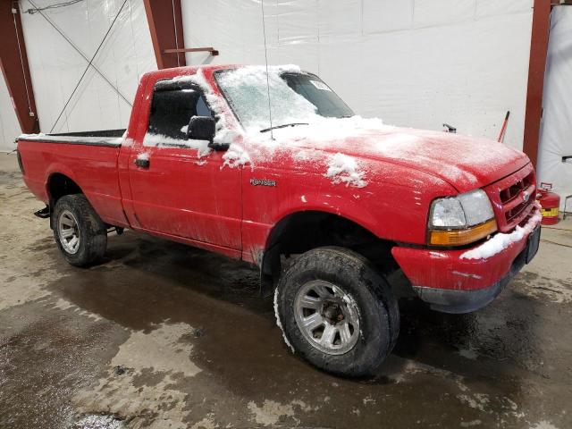 1FTYR10C0YTA94349 - 2000 FORD RANGER RED photo 4