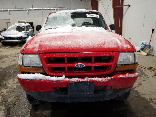 1FTYR10C0YTA94349 - 2000 FORD RANGER RED photo 5