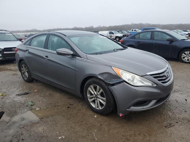 5NPEB4AC3DH694837 - 2013 HYUNDAI SONATA GLS GRAY photo 4