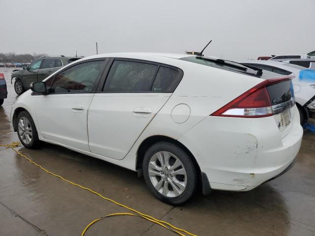 JHMZE2H76DS003063 - 2013 HONDA INSIGHT EX WHITE photo 2