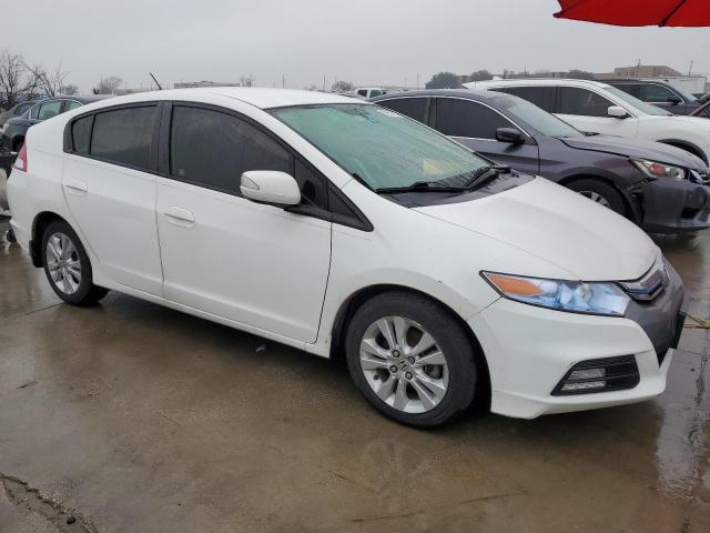 JHMZE2H76DS003063 - 2013 HONDA INSIGHT EX WHITE photo 4