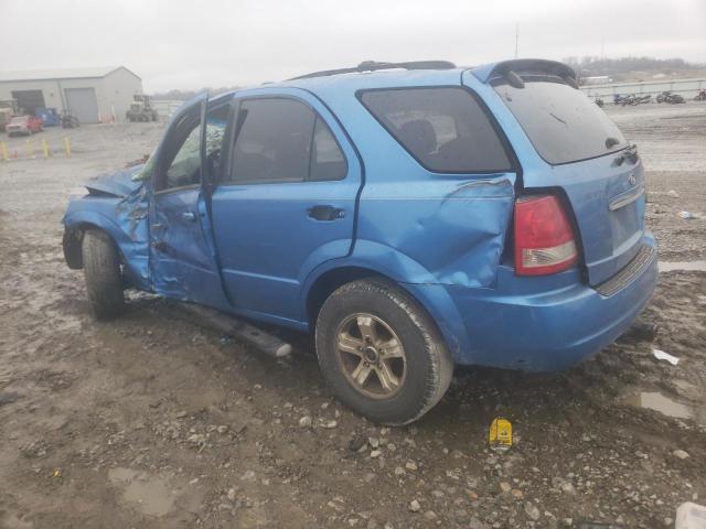 KNDJD733955412273 - 2005 KIA SORENTO EX BLUE photo 2