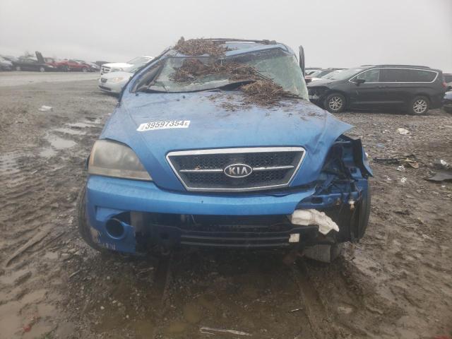 KNDJD733955412273 - 2005 KIA SORENTO EX BLUE photo 5