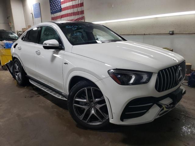 4JGFD6BB2MA314650 - 2021 MERCEDES-BENZ GLE COUPE AMG 53 4MATIC WHITE photo 4