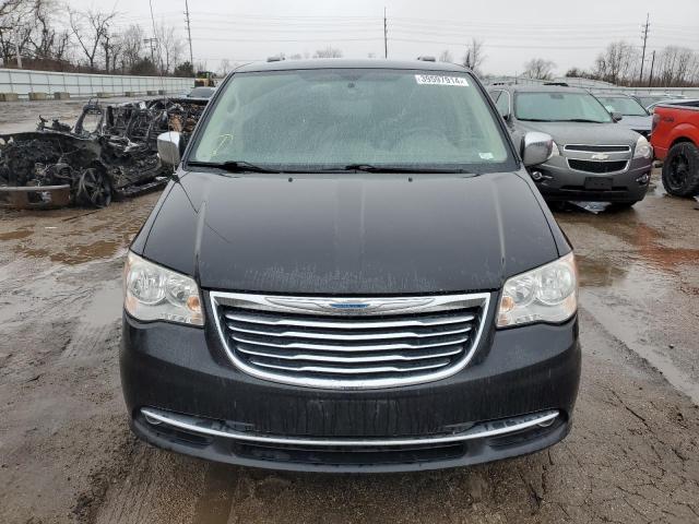 2C4RC1CG2ER259356 - 2012 CHRYSLER TOWN AND C TOURING L BLACK photo 5