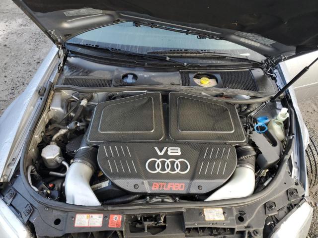 WUAPV54B83N905654 - 2003 AUDI RS6 SILVER photo 11