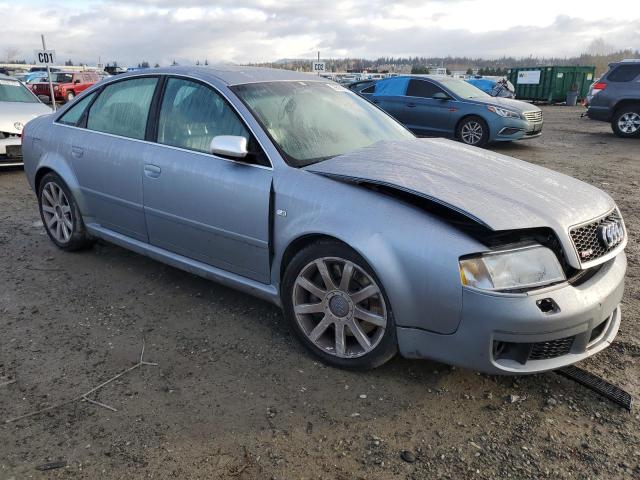 WUAPV54B83N905654 - 2003 AUDI RS6 SILVER photo 4