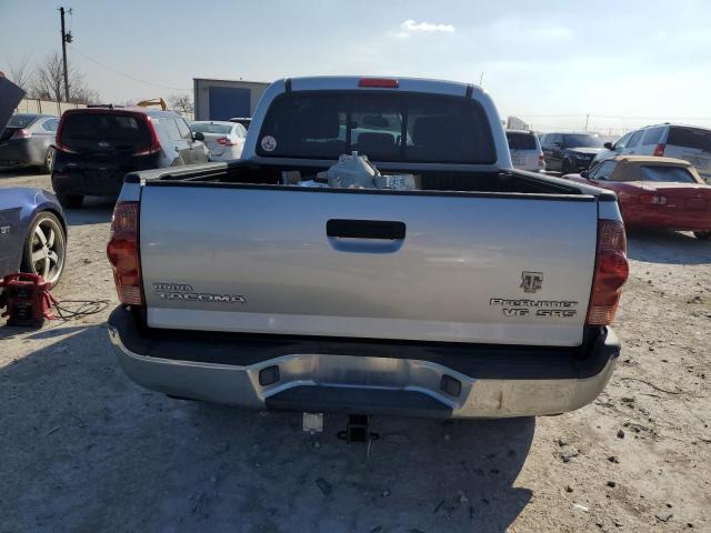 3TMJU62N47M036849 - 2007 TOYOTA TACOMA DOUBLE CAB PRERUNNER SILVER photo 6