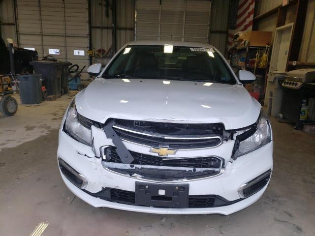 1G1PE5SBXF7147527 - 2015 CHEVROLET CRUZE LT WHITE photo 5