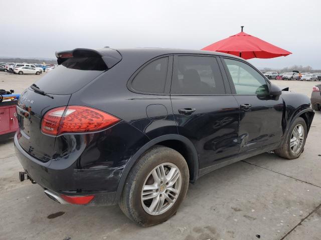 WP1AB2A2XCLA50044 - 2012 PORSCHE CAYENNE S BLACK photo 3