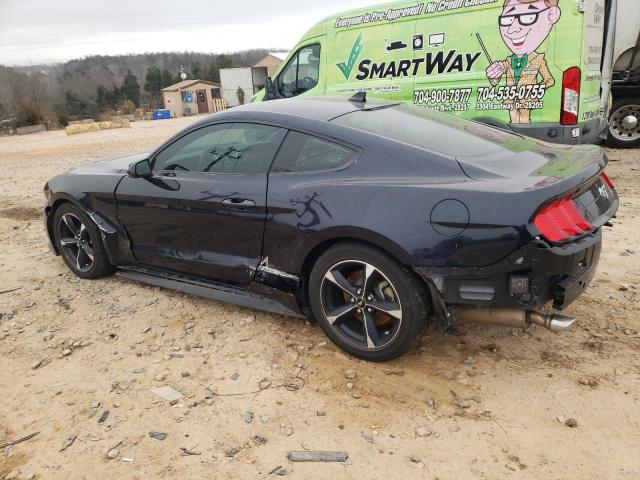 1FA6P8TH7M5107647 - 2021 FORD MUSTANG BLACK photo 2