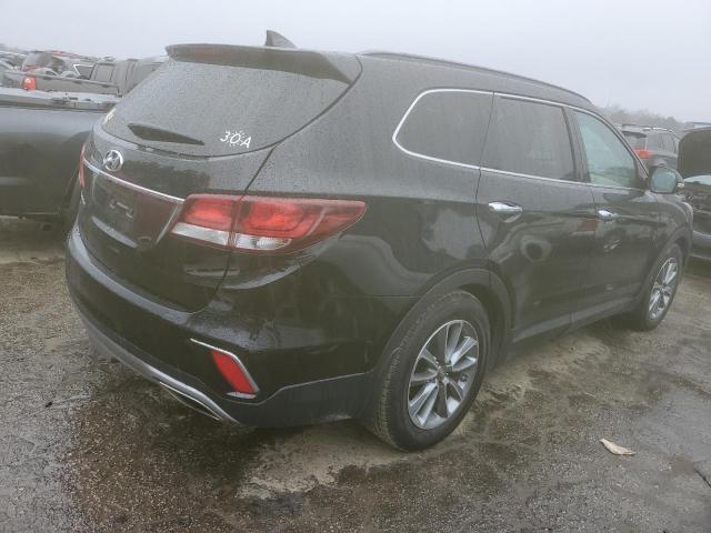 KM8SN4HF7HU211917 - 2017 HYUNDAI SANTA FE SE BLACK photo 3