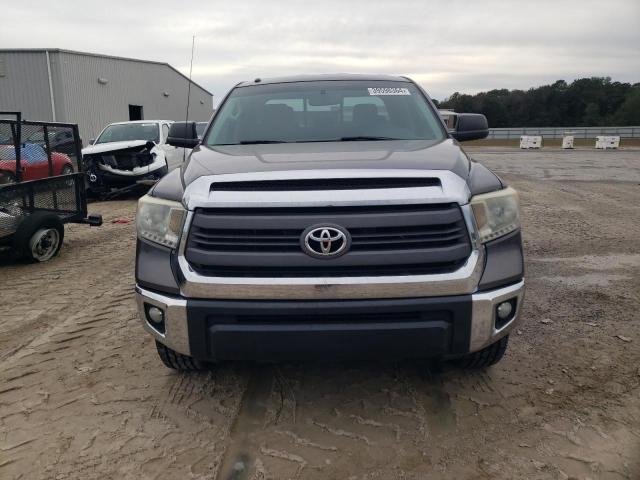 5TFRM5F18EX077044 - 2014 TOYOTA TUNDRA DOUBLE CAB SR/SR5 GRAY photo 5