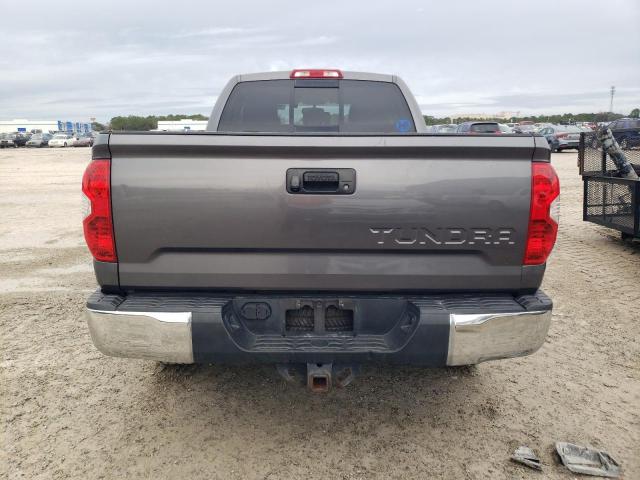 5TFRM5F18EX077044 - 2014 TOYOTA TUNDRA DOUBLE CAB SR/SR5 GRAY photo 6
