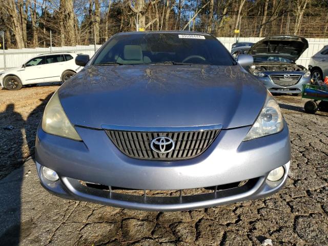 4T1CE38PX4U903171 - 2004 TOYOTA CAMRY SOLA SE BLUE photo 5