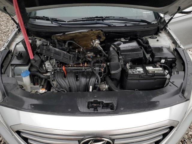 5NPE24AFXFH219067 - 2015 HYUNDAI SONATA SE SILVER photo 11