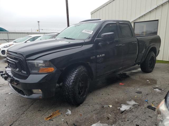 1D7RV1GT6AS221631 - 2010 DODGE RAM 1500 BLACK photo 1