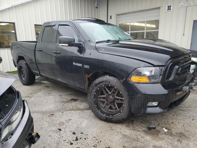 1D7RV1GT6AS221631 - 2010 DODGE RAM 1500 BLACK photo 4