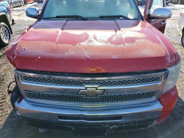 1GCEC14X39Z141342 - 2009 CHEVROLET SILVERADO C1500 RED photo 11