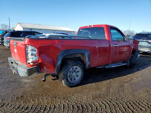 1GCEC14X39Z141342 - 2009 CHEVROLET SILVERADO C1500 RED photo 3